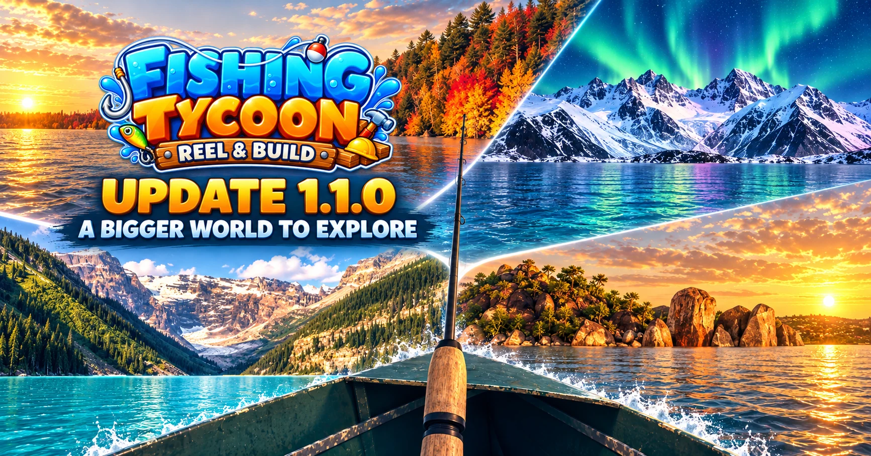 Fishing Tycoon 1.1.0: A Bigger World to Explore